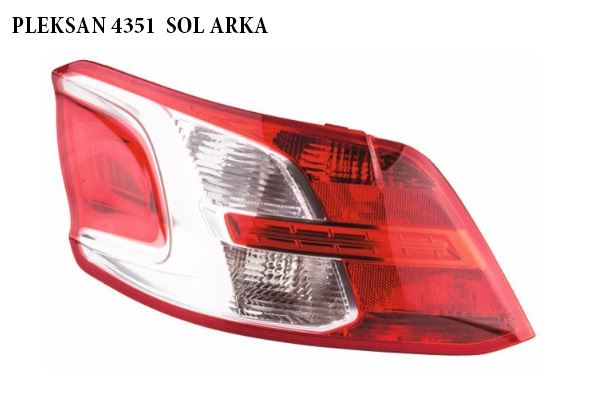 Stop Lambası Sol Dış (P301) (Duyusuz)