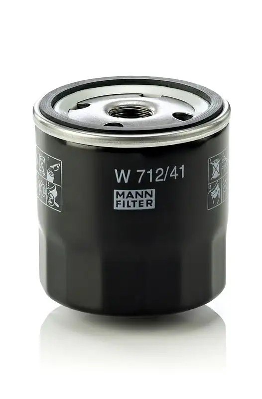 Mann W712/41 Vidalı Yağ Filtresi 76x79 mm - Chevrolet Cruze 1.6