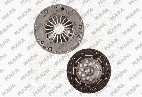 Debriyaj Seti Volanlı (Rulmansız Set) (VW Caddy, Golf, Jetta, Passat, Touran, Beetle 1.9, 2.0)