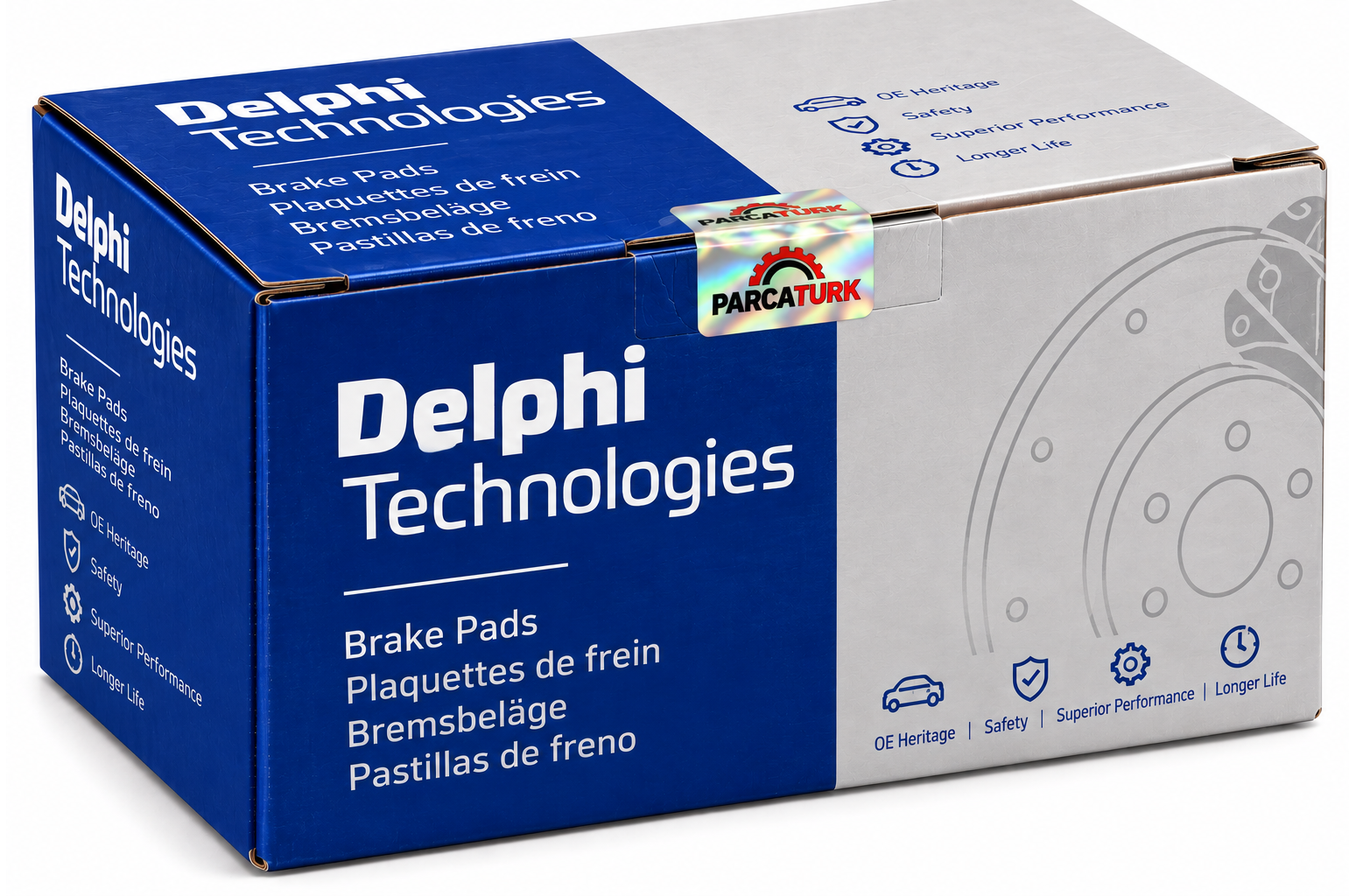 Delphi Ön Fren Balatası 137 mm (Opel Frontera A/B, Monterey, Isuzu Trooper)