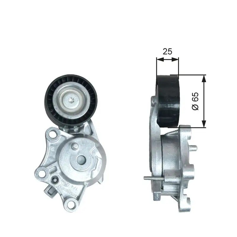 GATES Peugeot 308 1.6 BlueHdi ve 3008 1.6 BlueHdi Alternatör Gergi Kütüğü 65 mm
