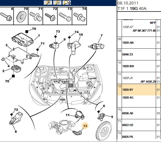 FACET Hava Sıcaklık Mührü (Peugeot P106, P206, Partner)