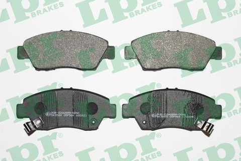 LPR Fren Balatası Ön 136,3 mm, Honda Jazz III 1,2 1,3 2008-