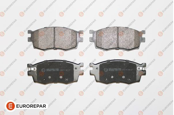 ERP Fren Balatası Ön (130 mm) (Hyundai Accent III MC, Era I20 08-, Kia Rio II 05-)