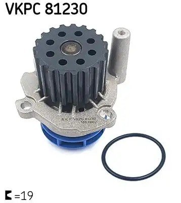 SKF Volkswagen Jetta 3 ve Audi A6 2.0 Tdi Su Pompası 81230
