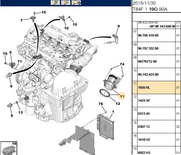 HAVA AKIS METRE PEUGEOT 3008-308-5008-508-807-EXPERT 2.0HDI