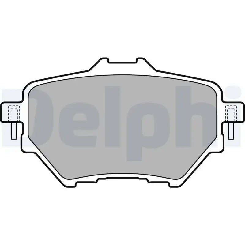DELPHI Peugeot 3008, Opel Grandland ve Citroen E-C4X Arka Fren Balatası 98,9 mm