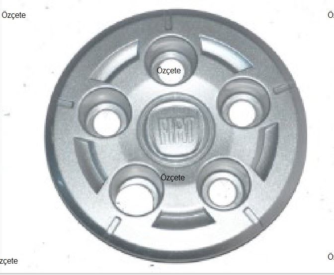 Bitapart Jant Göbek Kapağı Fiat Ducato III 06- (16 İnç)