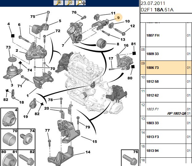 MOTOR KULAK BAĞLAN ÇATALI DV6TED4   407 C5 X7