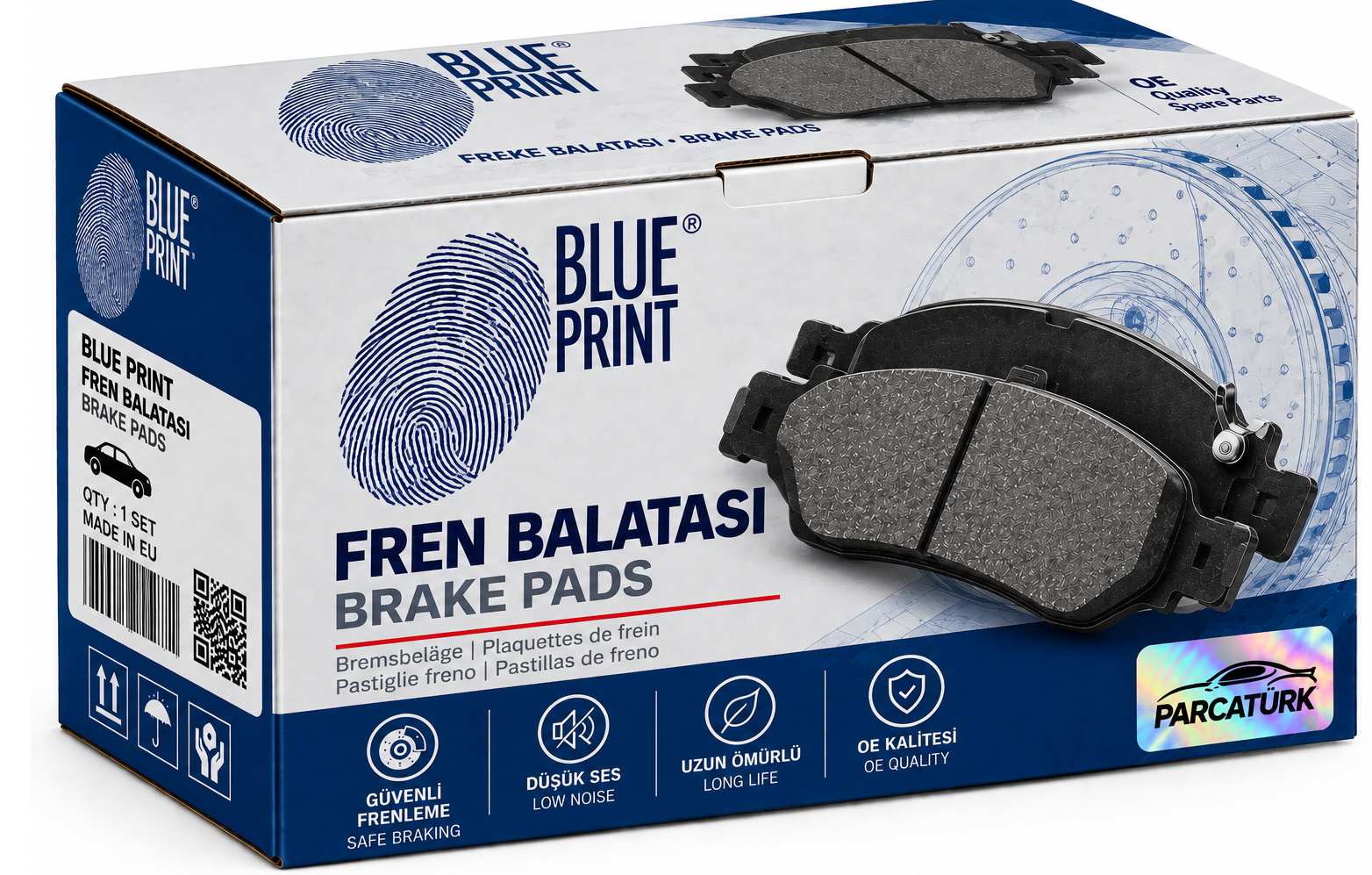 Blue Print Ön Fren Balatası Takımı (Hyundai H350)
