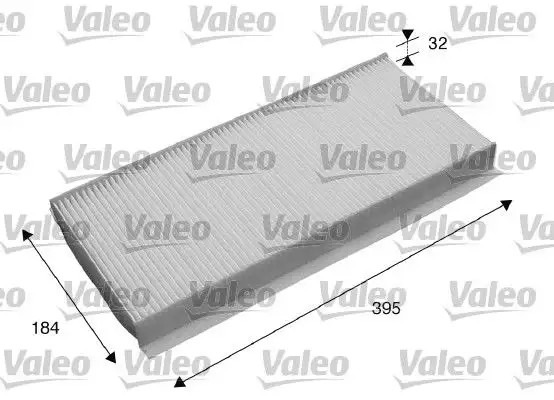 VALEO Mercedes A150 ve B180d W169/B150 W245 Polen Filtresi 394 mm