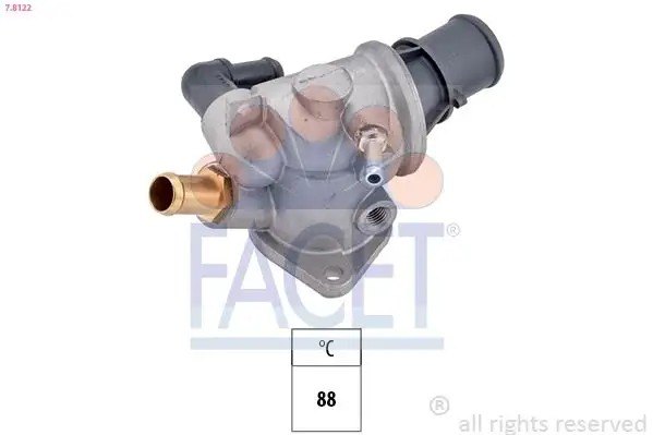 FACET Alfa Romeo 156 2.0 AR32301 AR32310 ve 147 1.6 AR32104 Termostat 88 °C