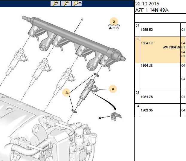 Enjektör (Peugeot 207, 208, 308, 3008, 508, 5008, RCZ, C3, C4, C4 Picasso, C5, DS3)