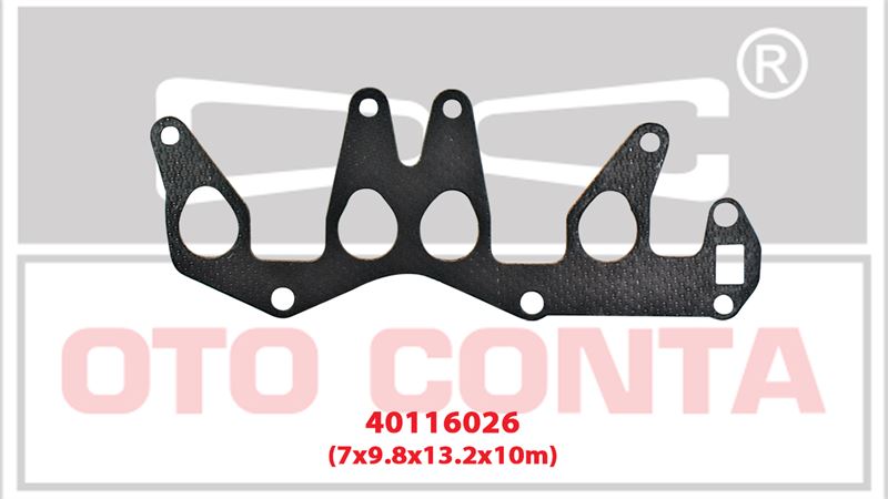 OtoConte Egzoz Manifold Contası 1.20 mm Saclı Klingrit (Fiat Palio, Albea, Punto 1.2 8V)