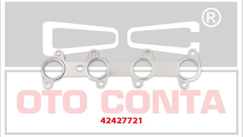 Egzoz Manifold Contası Çelik (Opel Astra, Vectra, Zafira, Fiat Doblo 1.9 D JTD)