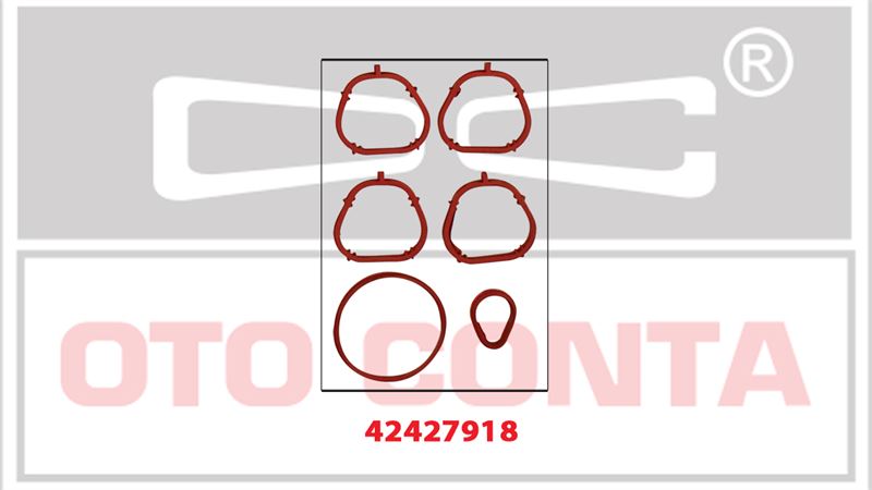 Emme Manifold Kontağı Takım (Silikon) (Fiat Palio 1.2 16V)