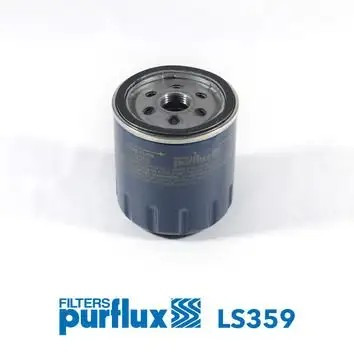 PURFLUX Toyota Hilux 2.4 ve Mazda 6 2.0 Vidalı Yağ Filtresi 76 mm Dış Çap, 85 mm Yükseklik