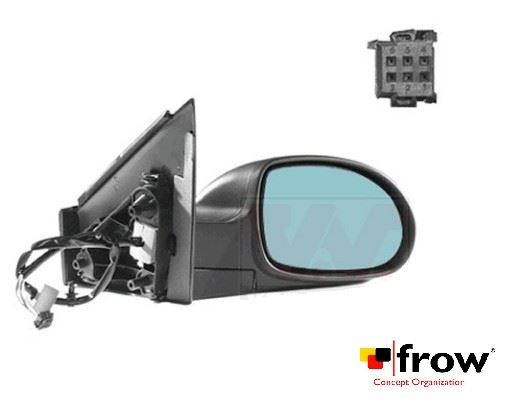 FROW Citroen C5 2.0 Hdi Sağ Elektrikli Isıtmalı Astarlı Dış Ayna