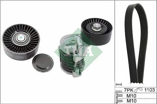 INA BMW E87 118i/120i & E90 316i/320i V Kayış Seti