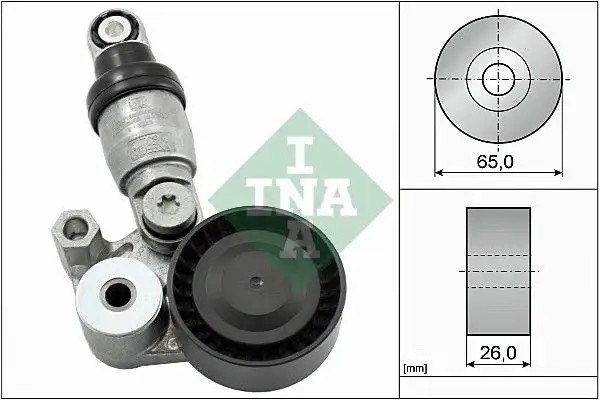 INA Mazda 3 1.5, Mazda MX-5 1.5 ve Mazda 6 2.0 İçin V Kayışı Otomatik Gergi Rulmanı Komple