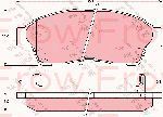 FREN DISKI ON (4D 255 mm) TOYOTA COROLLA ZZE12 02-