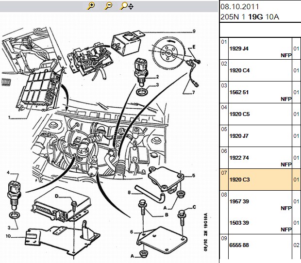 BOSCH Krank Sensörü 79033 - Volkswagen Polo 5 1.2 / Peugeot 307 1.6 / Citroen Saxo 1.5D İçin