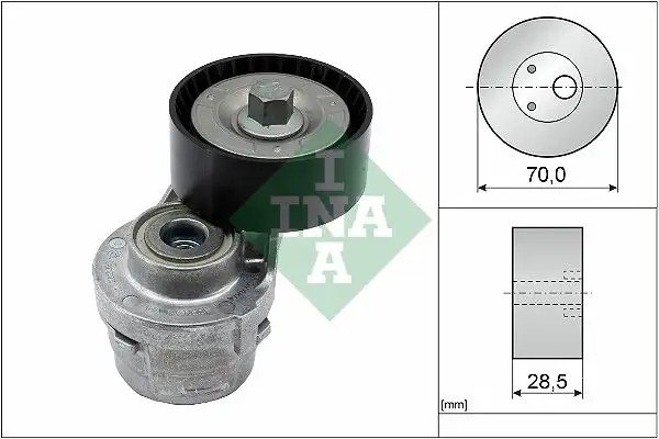 INA Ducato 2.3 JTD Alternatör Gergi Kütüğü 70 mm