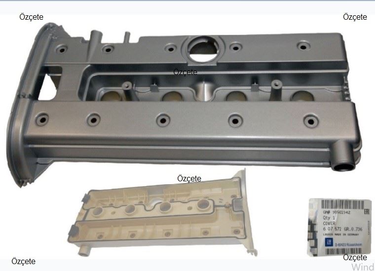 BİTAPART Motor Üst Kulbutor Kapağı Contalı Vectra B X20XEV