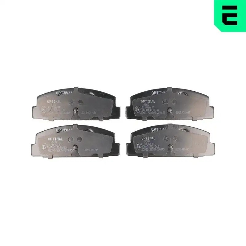 OPTIMAL Mazda 323 1.6, 1.8 ve Mazda 6 2.0 Arka Fren Balatası 107,4 mm