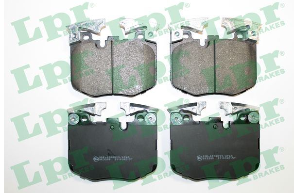 LPR Fren Balatası Ön (125,9 mm) (BMW G30, G20, G01, G02, G05, G06, G07)