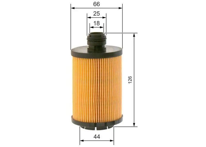 BOSCH Chevrolet Captiva, Cruze, Grand Cherokee Yağ Filtresi F026407258