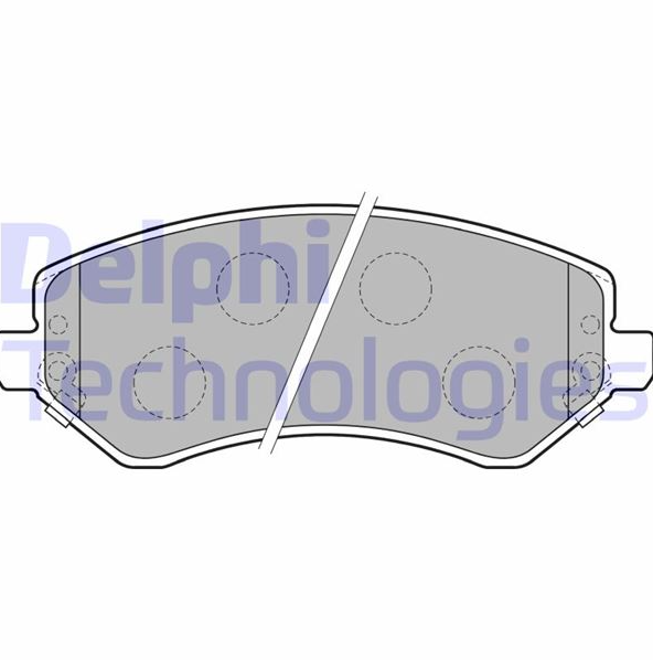 Delphi Ön Fren Balatası (Chrysler Voyager III)