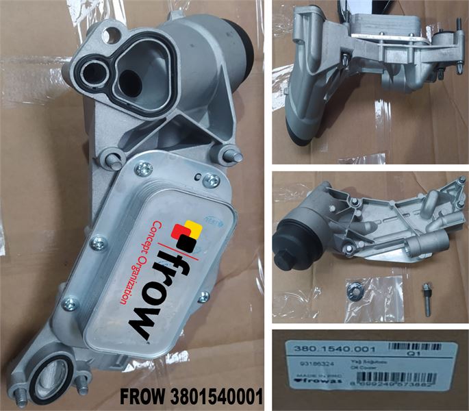 FROW Yağ Soğutucu Esanjör Kompakt (Astra-J, Astra-H, Insignia, Cruze, Zafira-C, A16XER, A16LET)