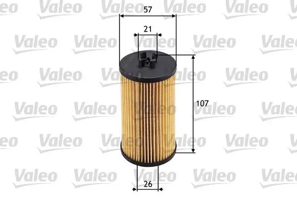 VALEO 586531 Opel Corsa D ve Astra J Yağ Filtresi