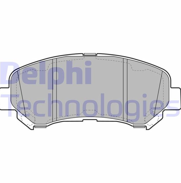 Fren Balatası Ön (142 mm) (Nissan X-Trail, Qashqai, Maxima VII, Murano II, Suzuki Landy, Infiniti FX M35 M45-EX, Renault Koleos I)