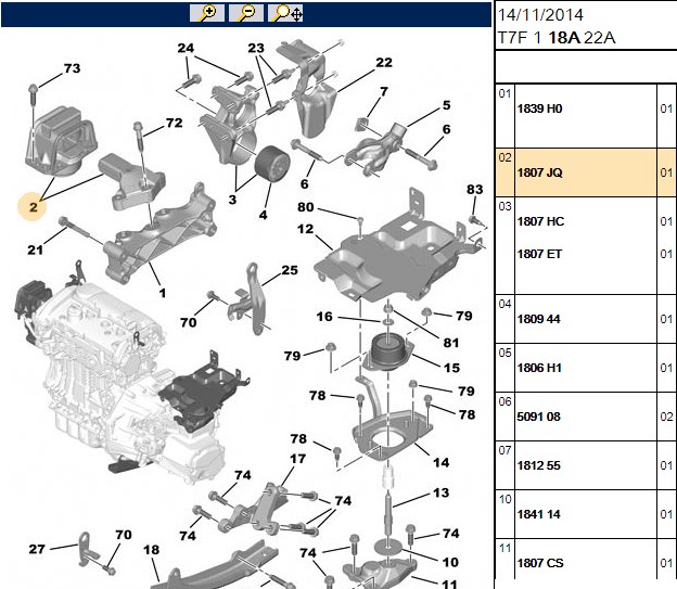 Motor Takozu P308 RCZ Düz Vites Kutusu EP6CDTX