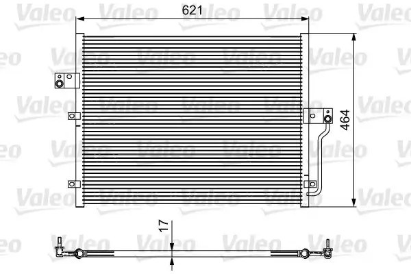 VALEO Ssangyong Actyon, Kyron Kondansatör 814441