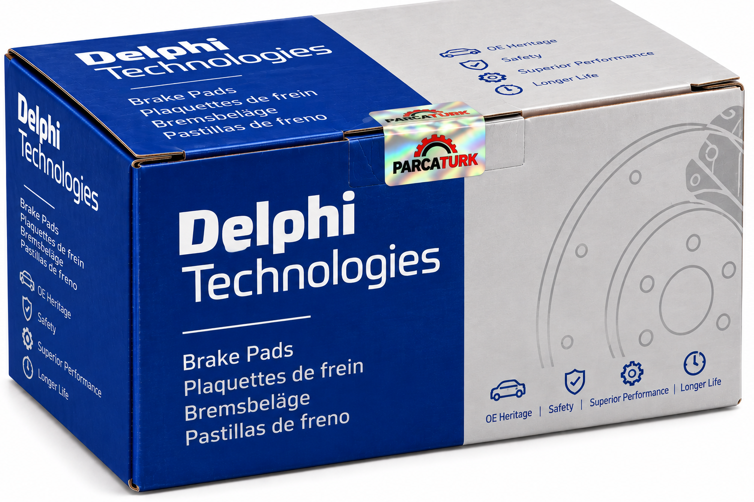 DELPHI Fren Balatası Ön 152 mm, C4 Picasso II 13-