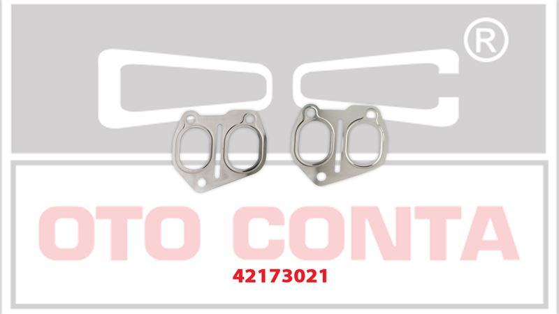 Egzoz Manifold Contası Çelik 2 Adet (Peugeot Partner, Citroën Berlingo 1.9 D)