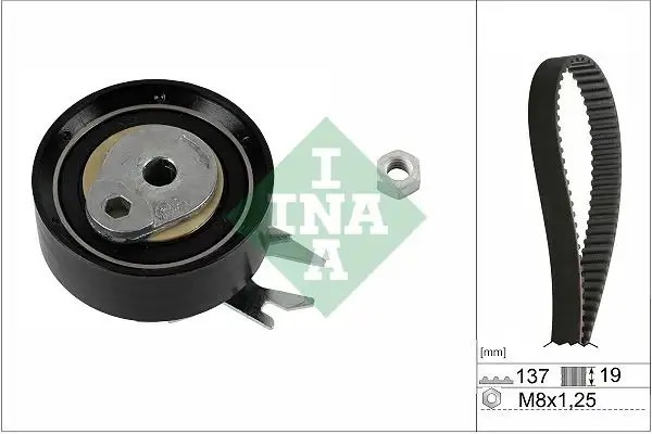 INA Volkswagen Golf 3 ve Polo 3 1.6 Triger Seti 137 Diş 19 mm