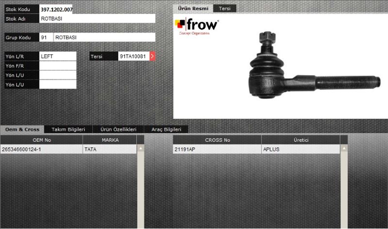FROW Rot Basi (Sol) Volvo Xenon 4×2 4×4