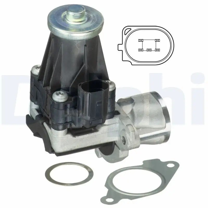 DELPHI Fiat Doblo, Opel Corsa D ve Astra J 1.3 Cdti EGR Valfi