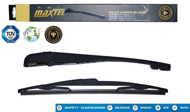 MAXTEL 350 mm Arka Silecek Süpürge Kollu