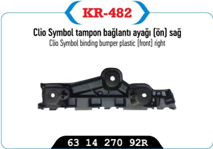 Ön Tampon Bağlantı Ayağı Sol (Joy Model, Renault Symbol)
