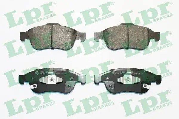 LPR Fiat 500 1.4, 1.6 MultiJet ve Jeep Renegade 1.3, 1.0, 1.4, 1.6 Ön Fren Balatası 155.2 mm