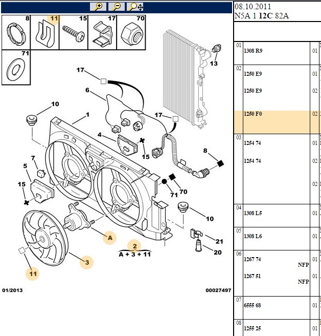 MAHLE Fan Motoru (360X360) Peugeot 306 Partner