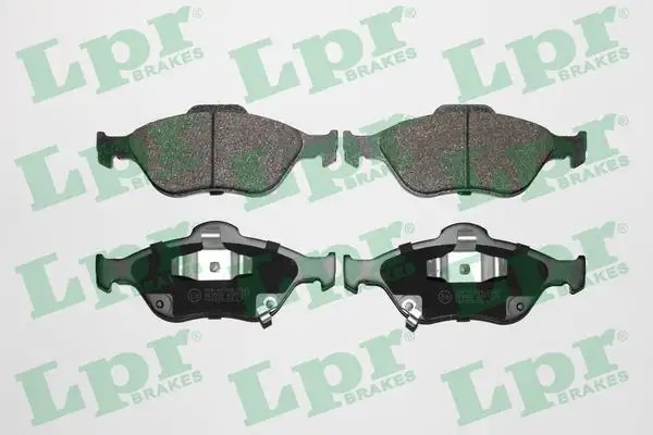 LPR Toyota Yaris 1.3 ve 1.4 D-4d Ön Fren Balatası 151.4 mm