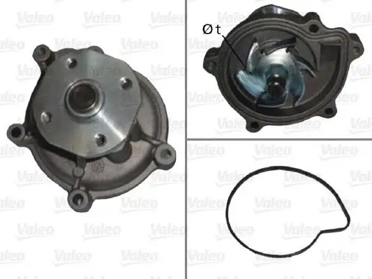 VALEO Mercedes B150 B160 A150 A160 Su Pompası