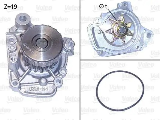 VALEO Honda Civic VI 1.4-1.6 I Su Pompası 506811