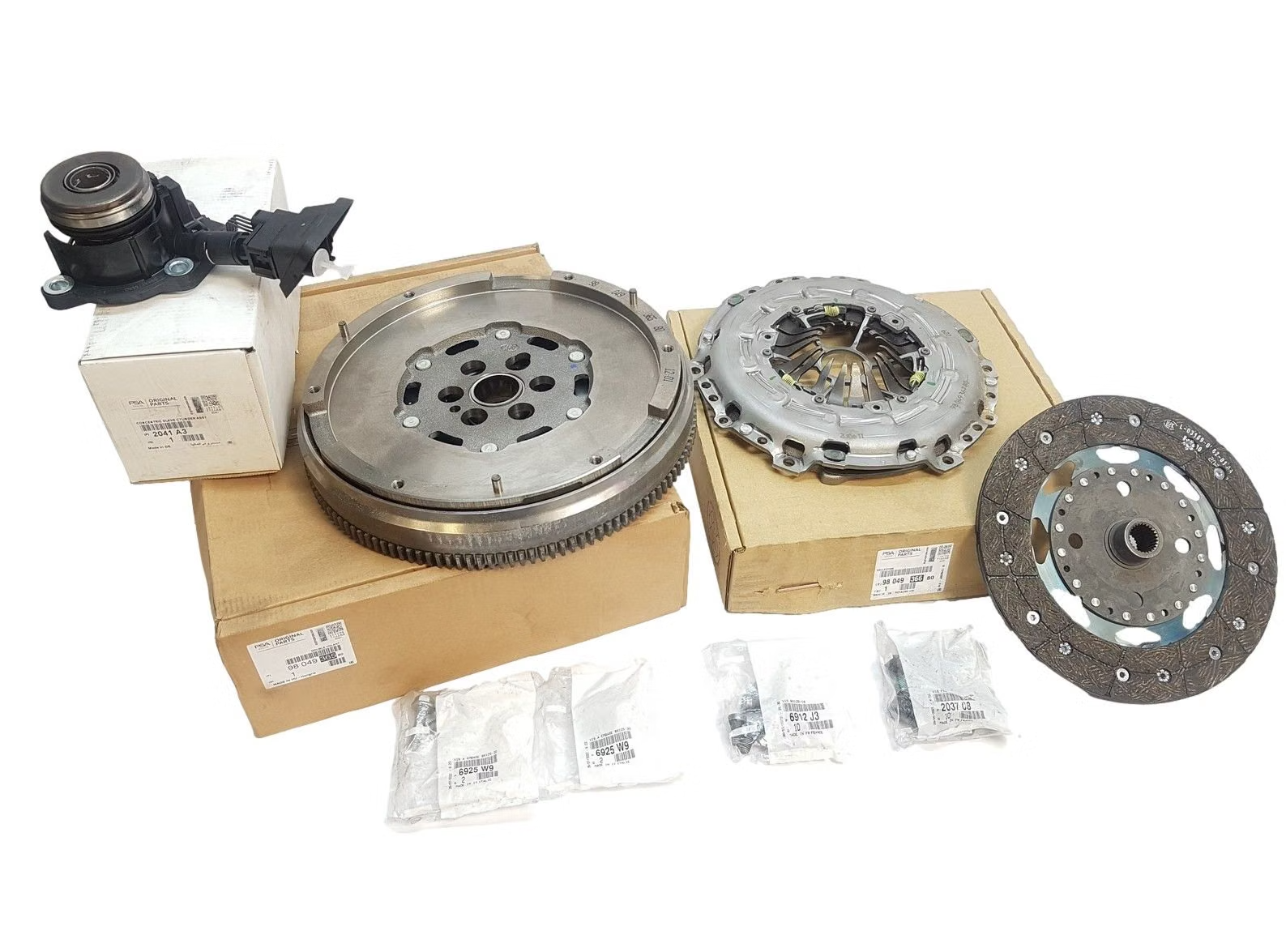 PSA Debriyaj Kiti + Volant (9804936680 + 9804936580 + 2041.A3) 208 Expert Partner DV6FD 1.6 CDTI